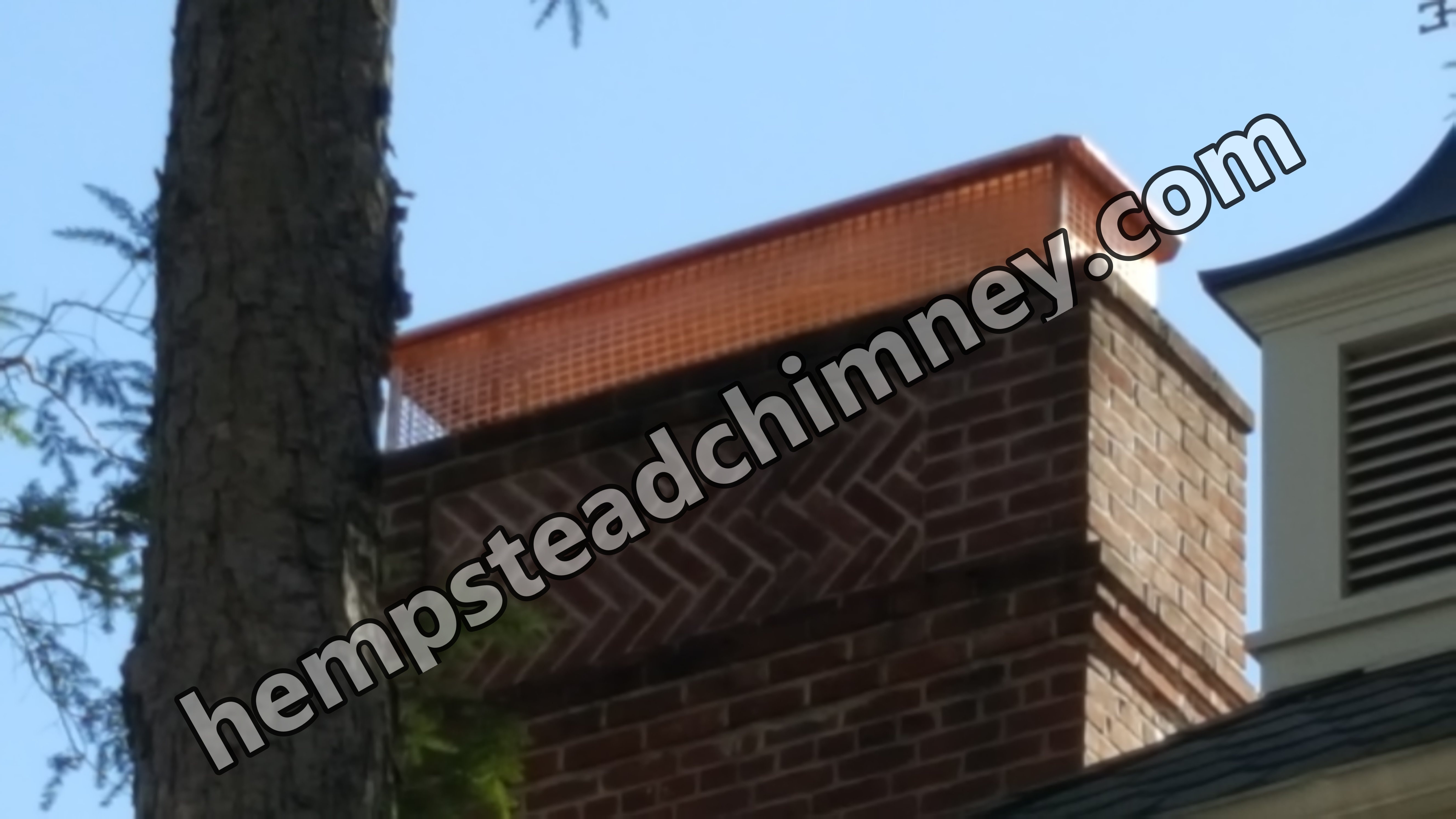 New stainless steel chimney cap installed in Gibson, NY